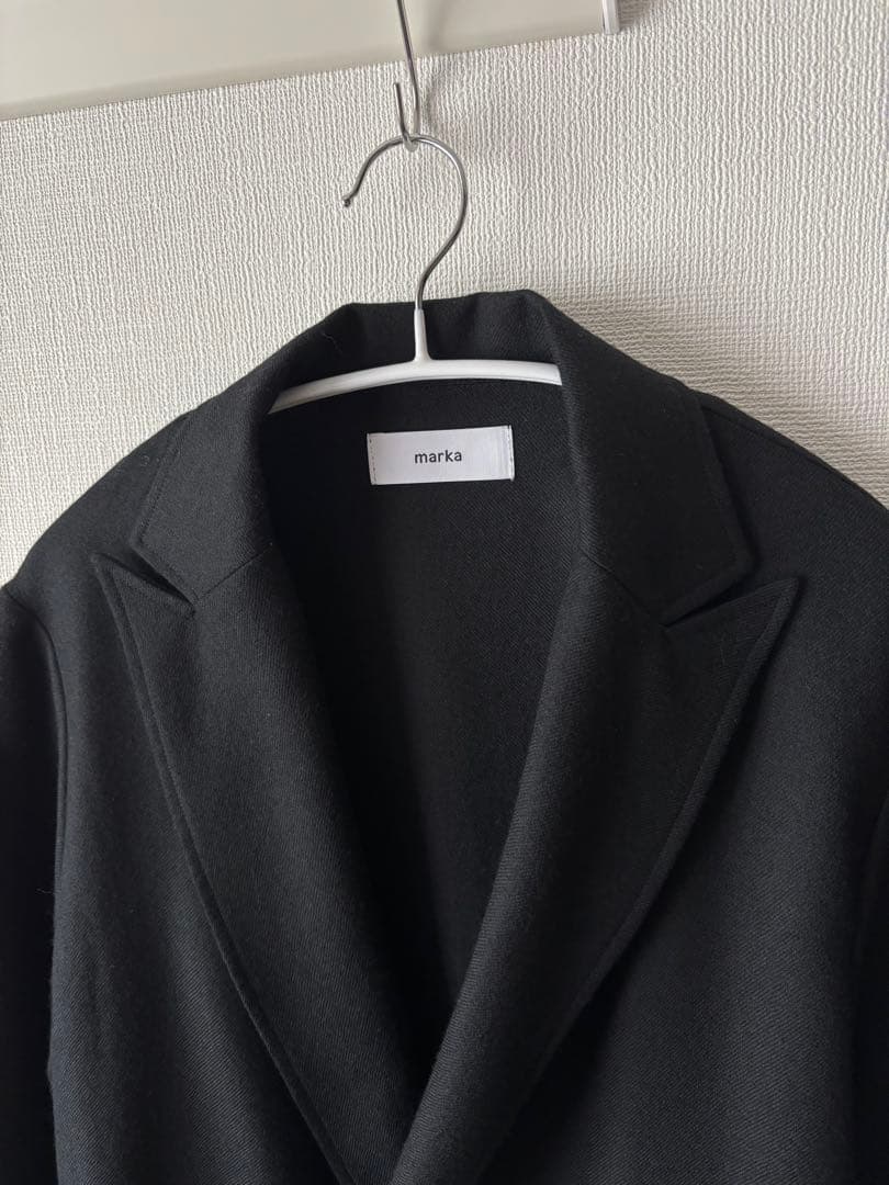 ジャケット・アウター marka SHIRT JACKET -2/48 wool soft serge