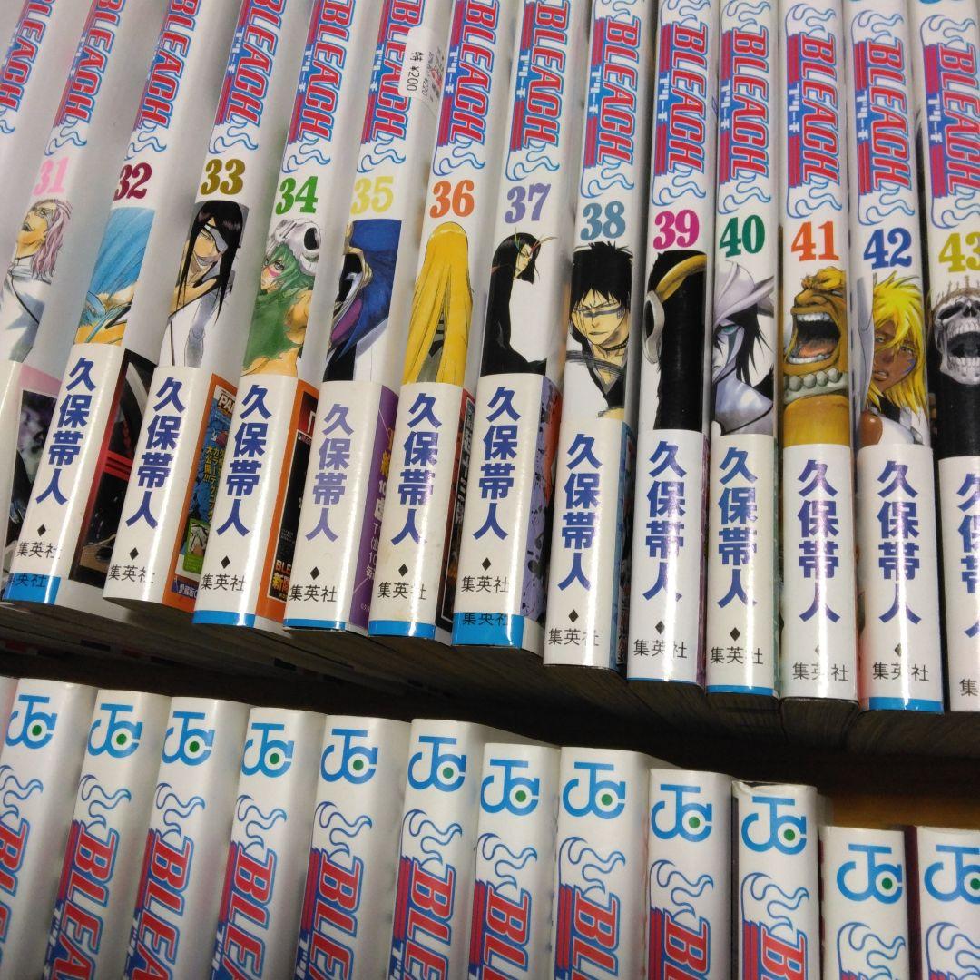 BLEACH 1-74巻　全巻初版帯付き