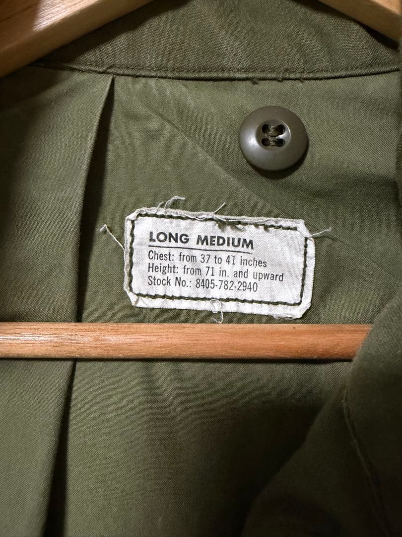 M65 エポレットなし　アルミジップ