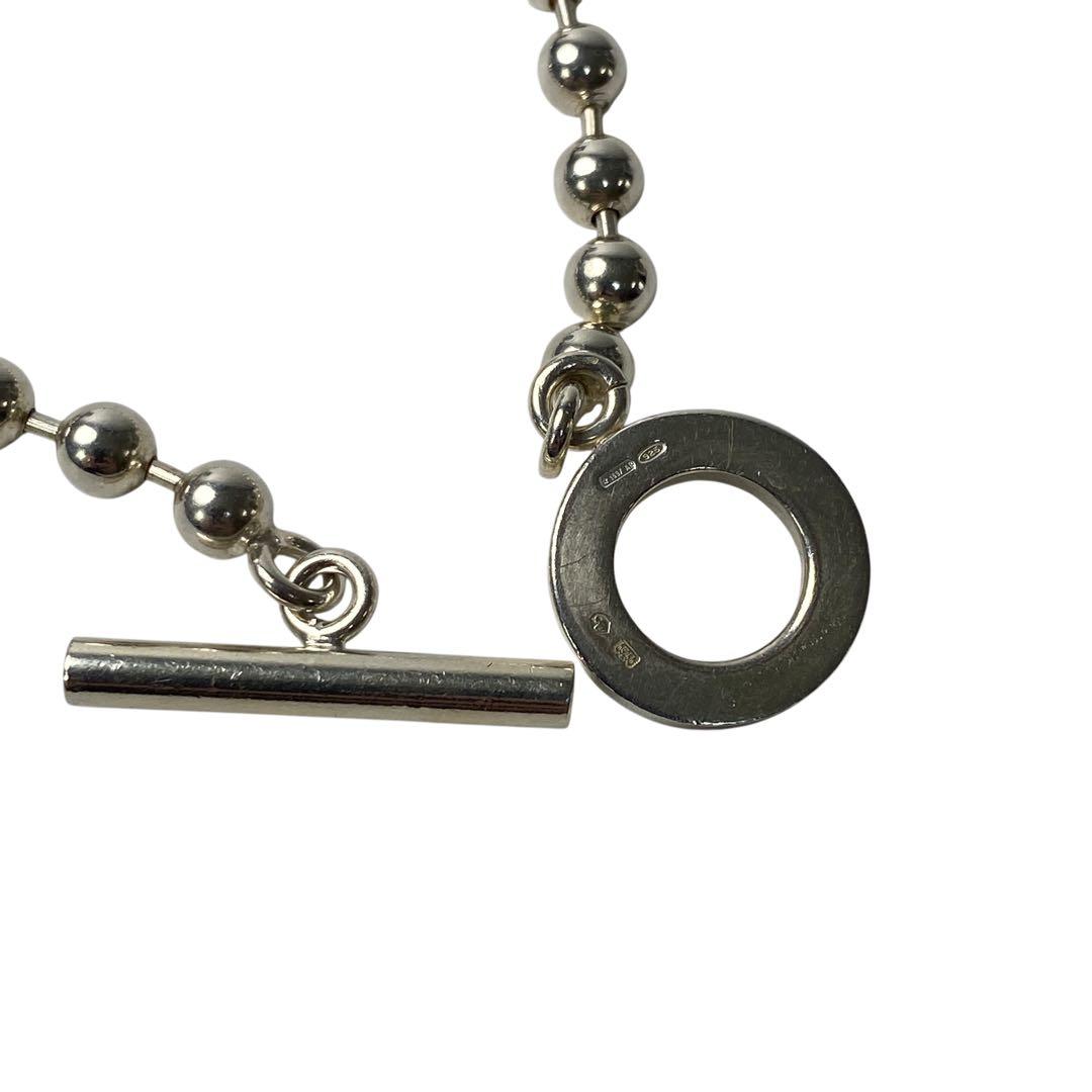 グッチ GUCCI ボールチェーン ネックレス シルバー 925