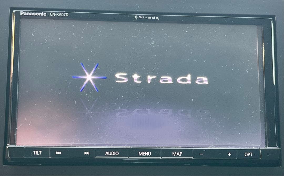 Panasonic Strada CN-RA07D 地図データ2023年