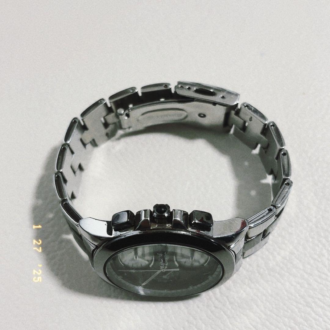 専用agnès b. クロノグラフ ブラック