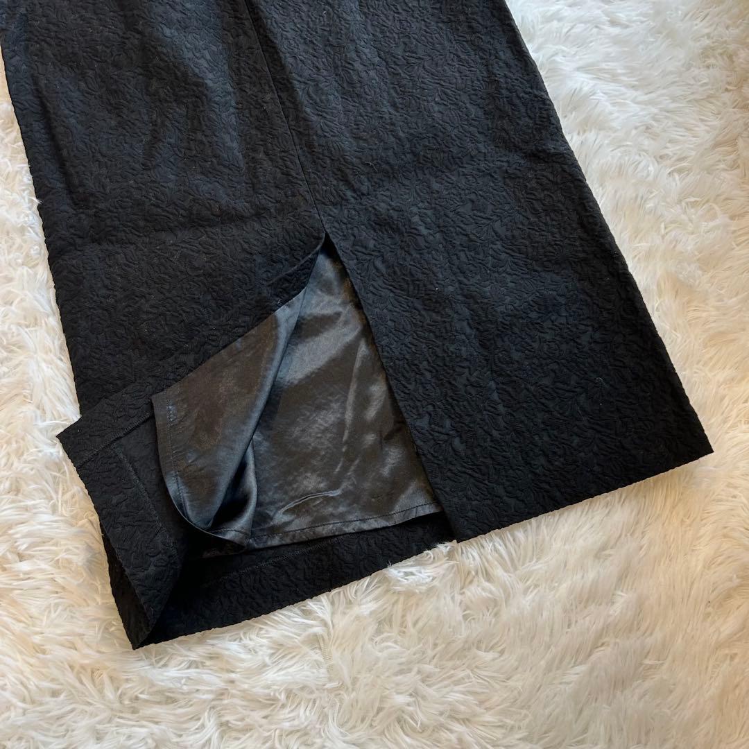 【美品】定価1.9万円✨️ANDRESD Vline jacquard dress