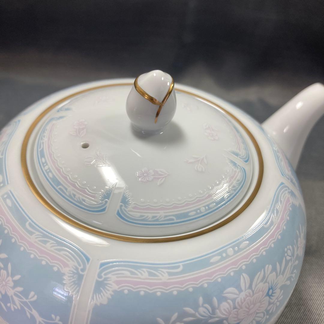 梅ちゃん　ノリタケ　レースウッドゴールド　ティーポット　マグカップ