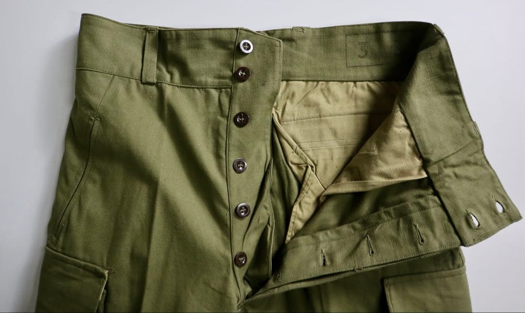 ゆ*う様 フランス軍 M47 カーゴパンツ 前期 1953年製 デッドストック