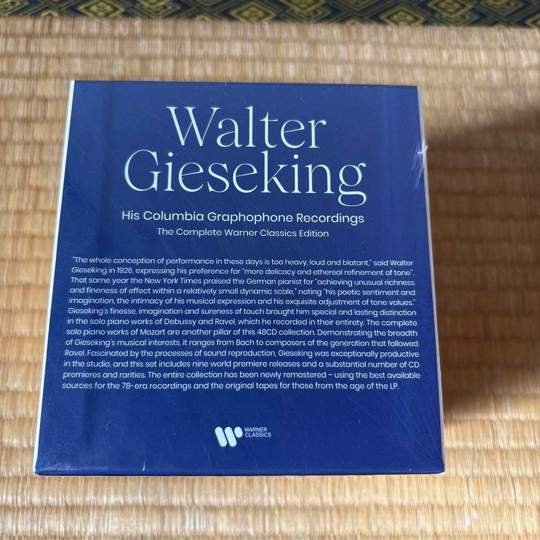 ヴァルター・ギーゼキング　ワーナー・クラシックス録音全集(48CD)