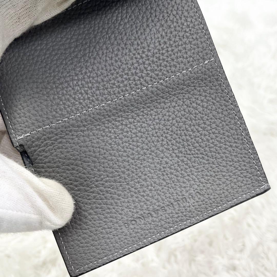 【美品】ボナベンチュラ マイクロウォレット 三つ折り 財布