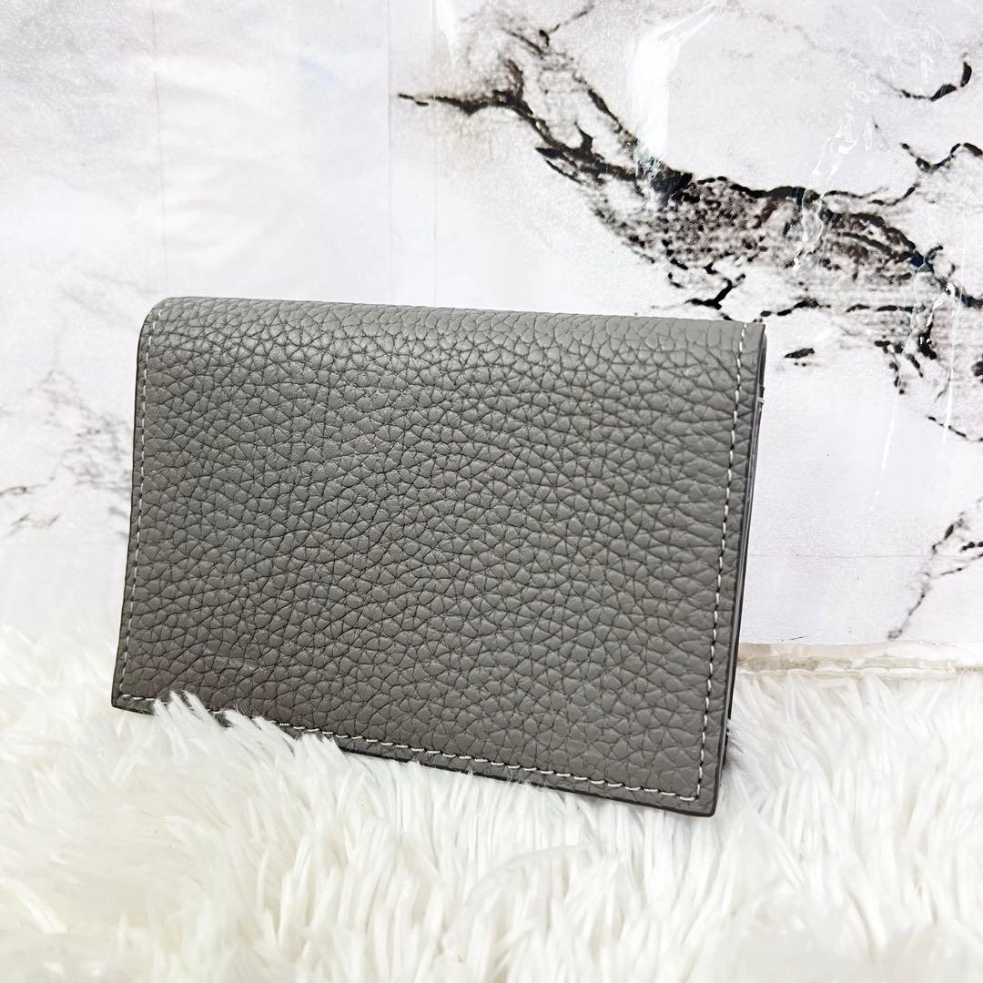 【美品】ボナベンチュラ マイクロウォレット 三つ折り 財布