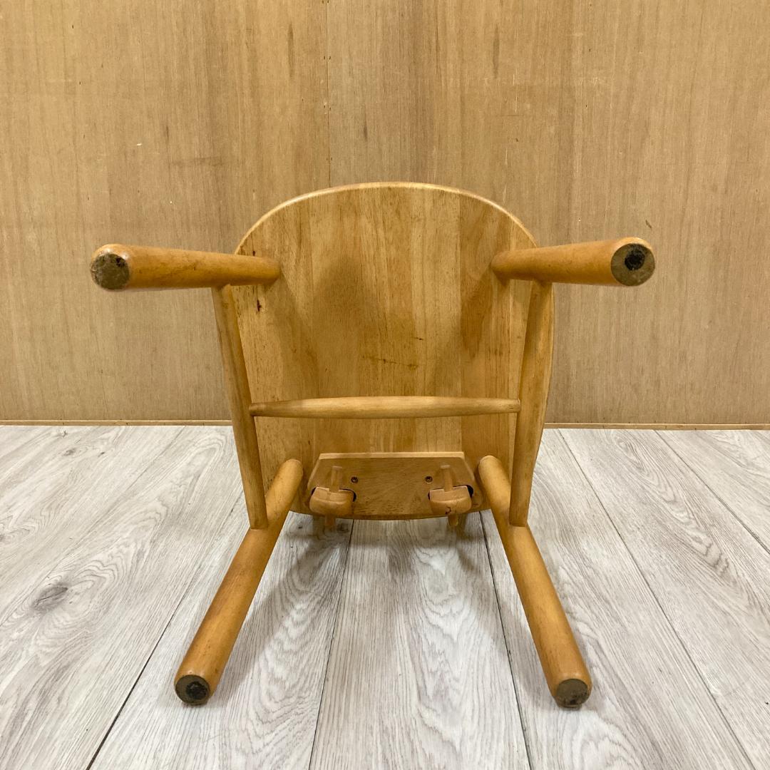 【カリモク】木製　ダイニングチェア　椅子　A