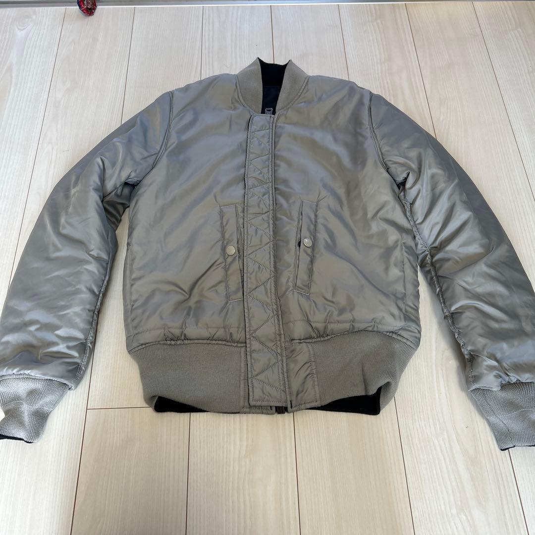 美品　アルファ　MA-1 リバーシブル　星条旗　Mサイズ　ブラック