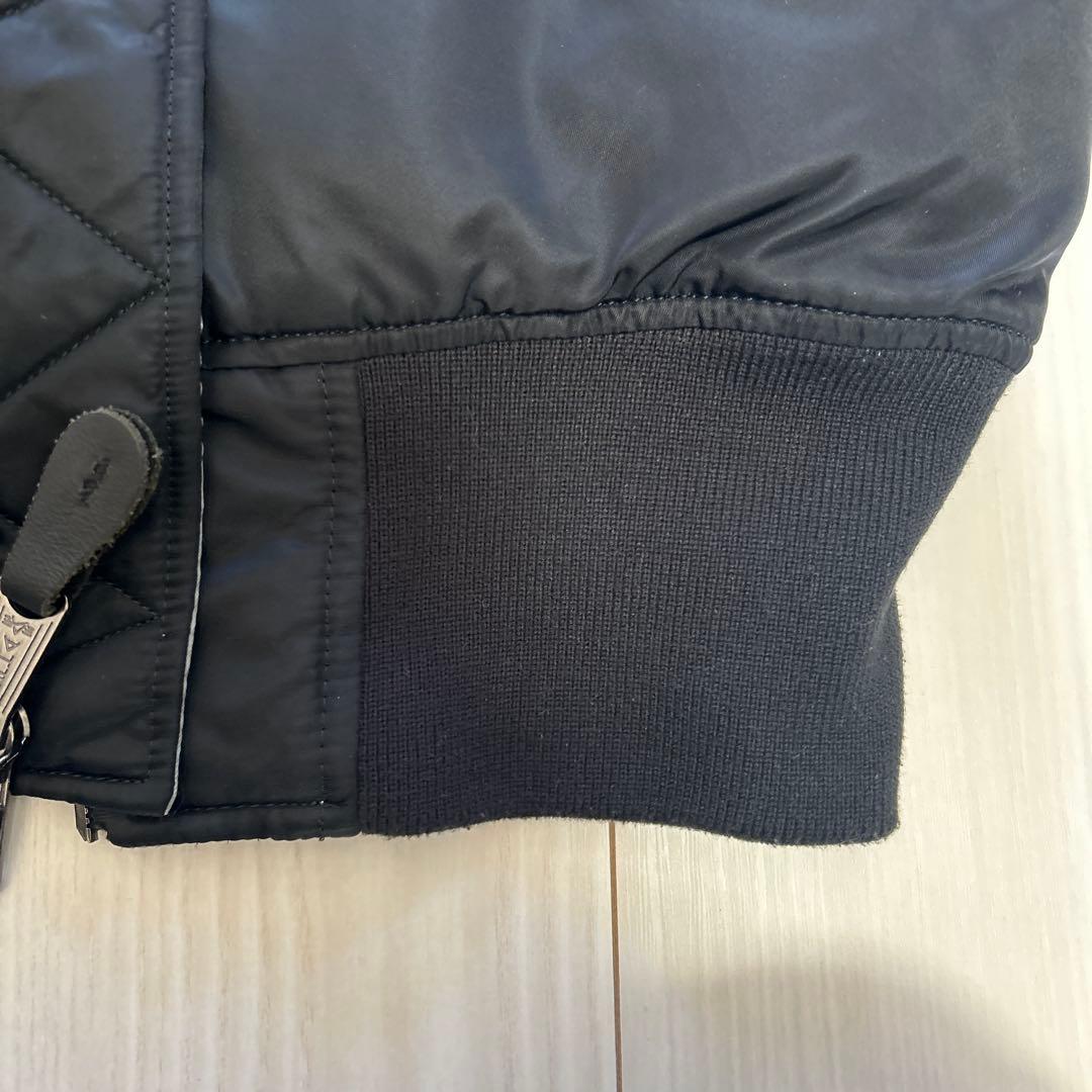 美品　アルファ　MA-1 リバーシブル　星条旗　Mサイズ　ブラック