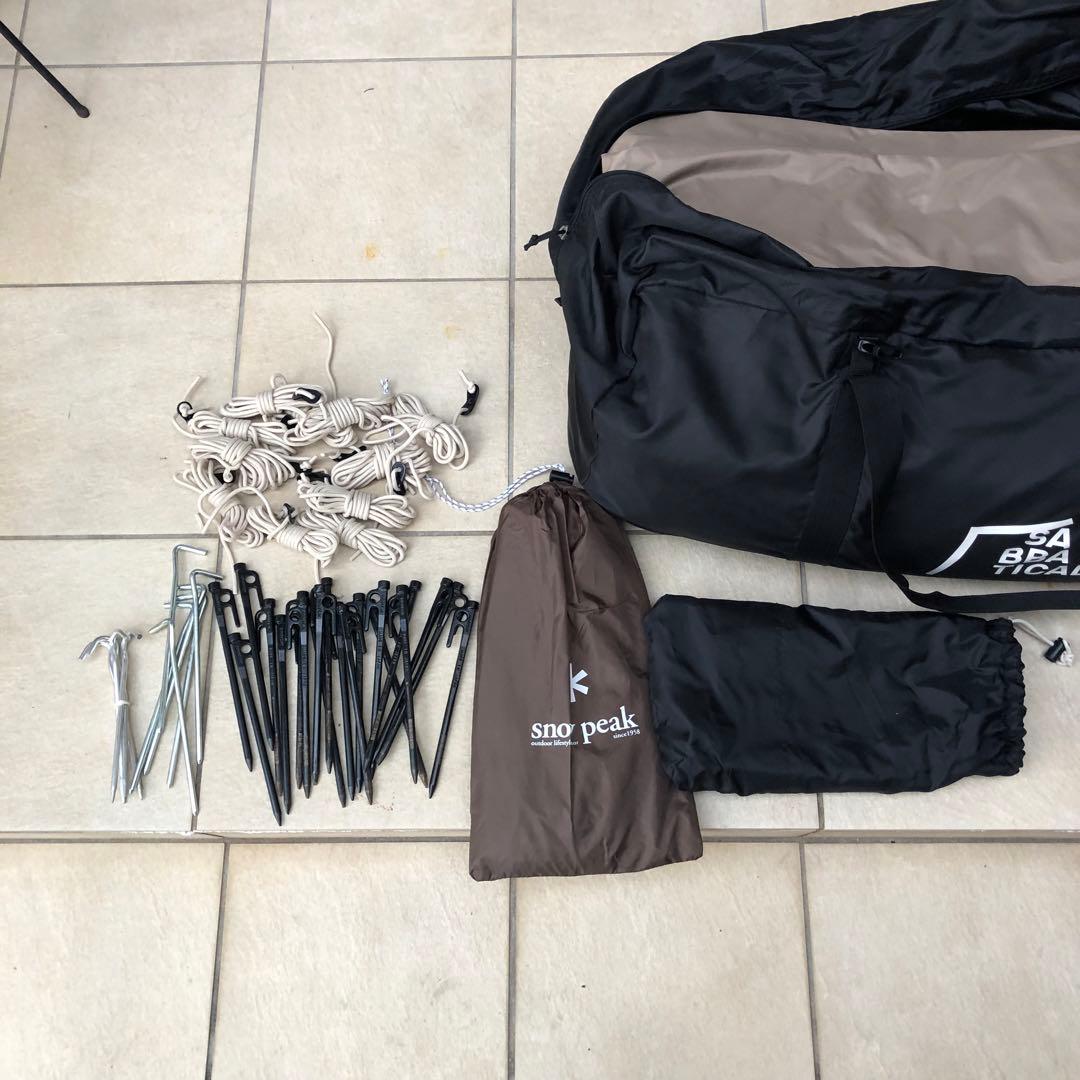 サバティカル　ARNICA インナーマット、グランドシート、スノピペグ付き
