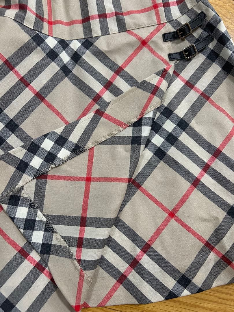 Bu rberry チェック柄 ワンピース 110A