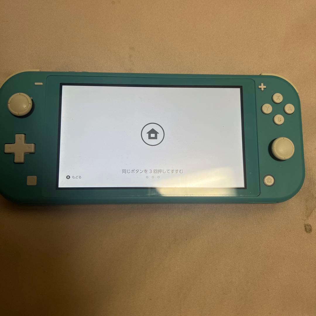 Nintendo Switch Lite ターコイズ　値下げok!