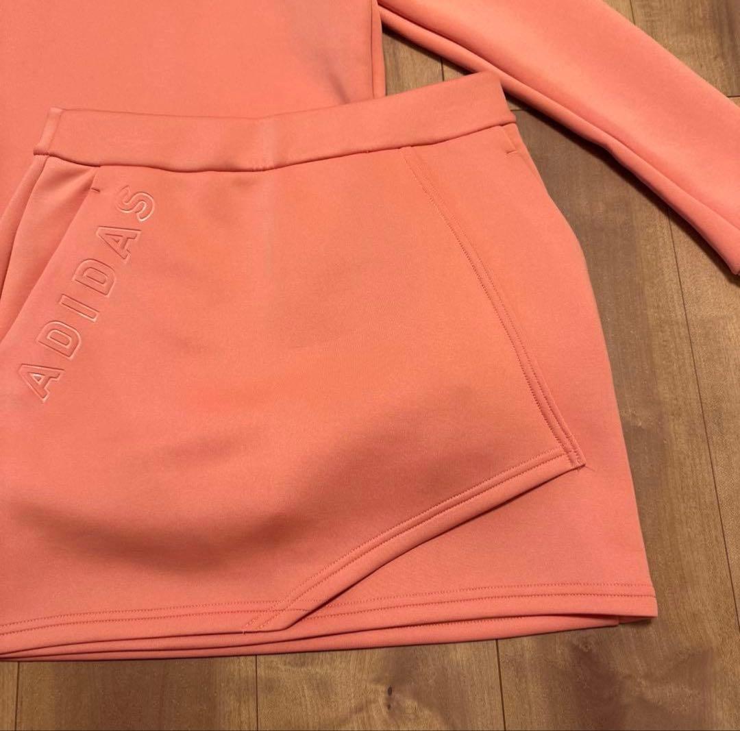 ダンボールニット　セットアップ　フード付き　パーカー　スカート　秋冬　保温　新品