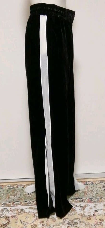 カ*オ様 定価4.6万円 DIESEL サイドスリットパンツ ベルベット シース