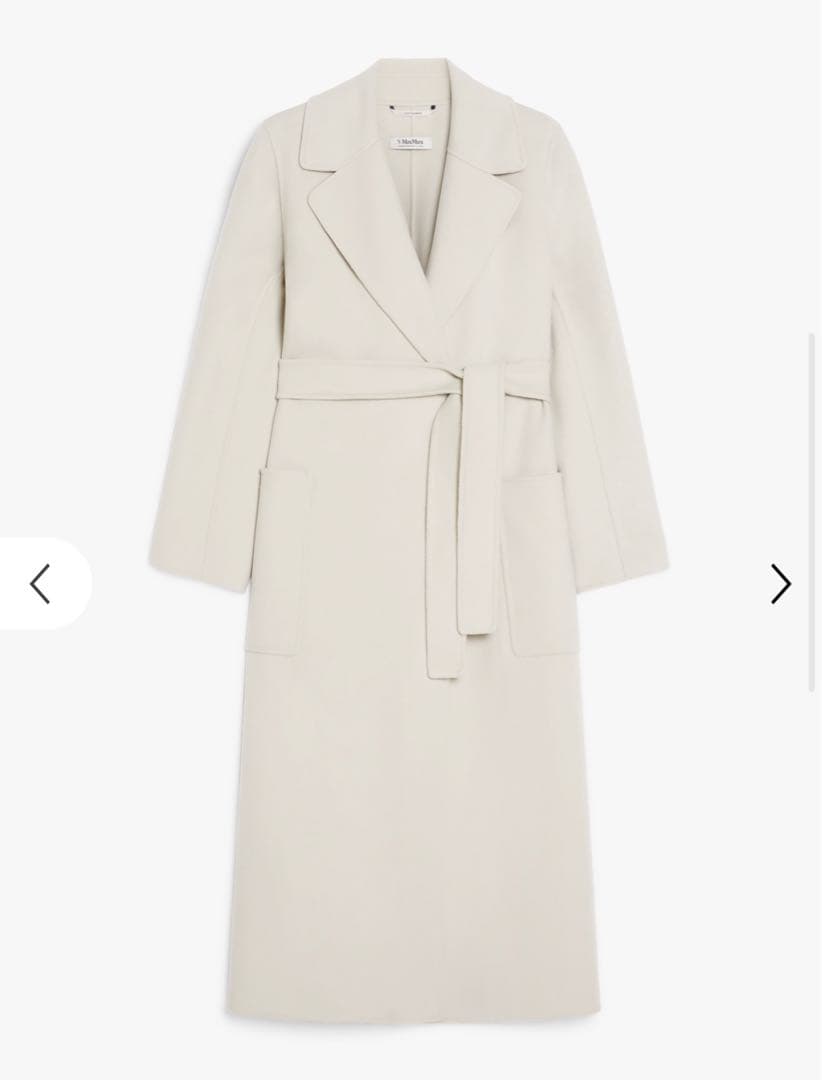 【最終値下げ】 'S MAX MARA パオローレ ウール ダブルフェイスコート