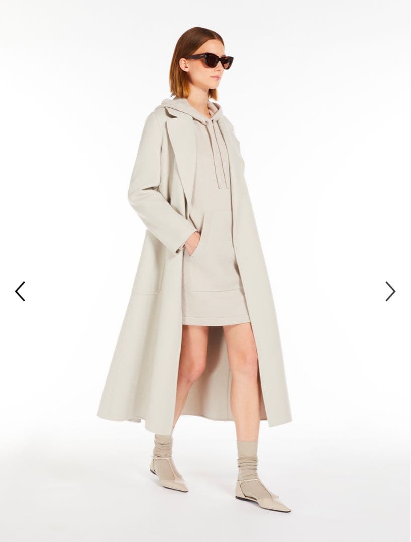 【最終値下げ】 'S MAX MARA パオローレ ウール ダブルフェイスコート