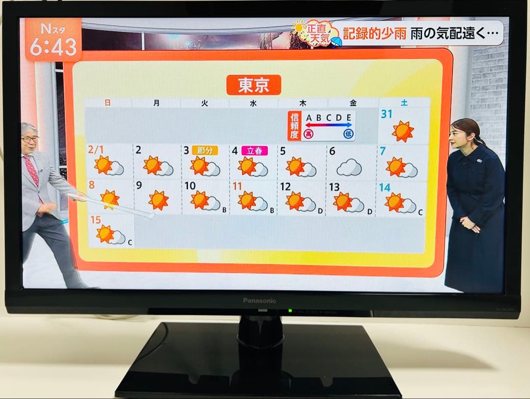 【2月2日まで】パナソニック24型液晶テレビ VIERA TH-24C305