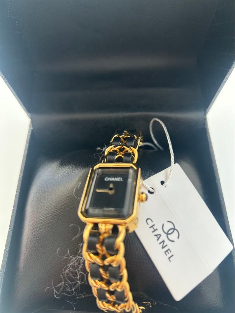 レディース腕時計 ゴールド/ブラック