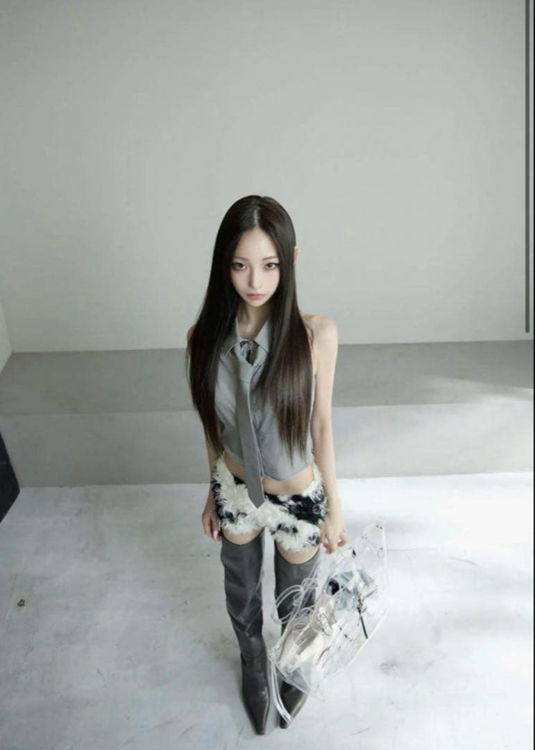 パンツ theredthread S ring biker shorts cow