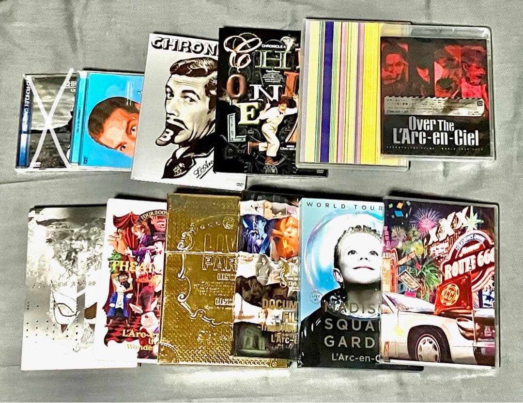 L'Arc-en-Ciel DVD•Blu-ray 11点まとめ売り