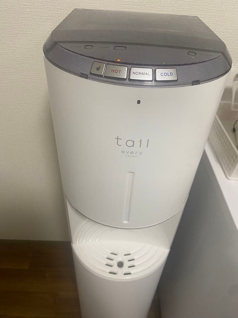 【エブリィフレシャス】浄水型ウォーターサーバー tall ★フィルター付