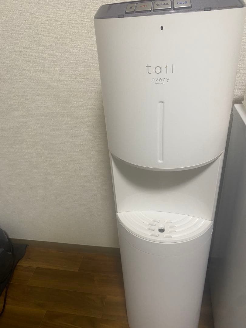 【エブリィフレシャス】浄水型ウォーターサーバー tall ★フィルター付