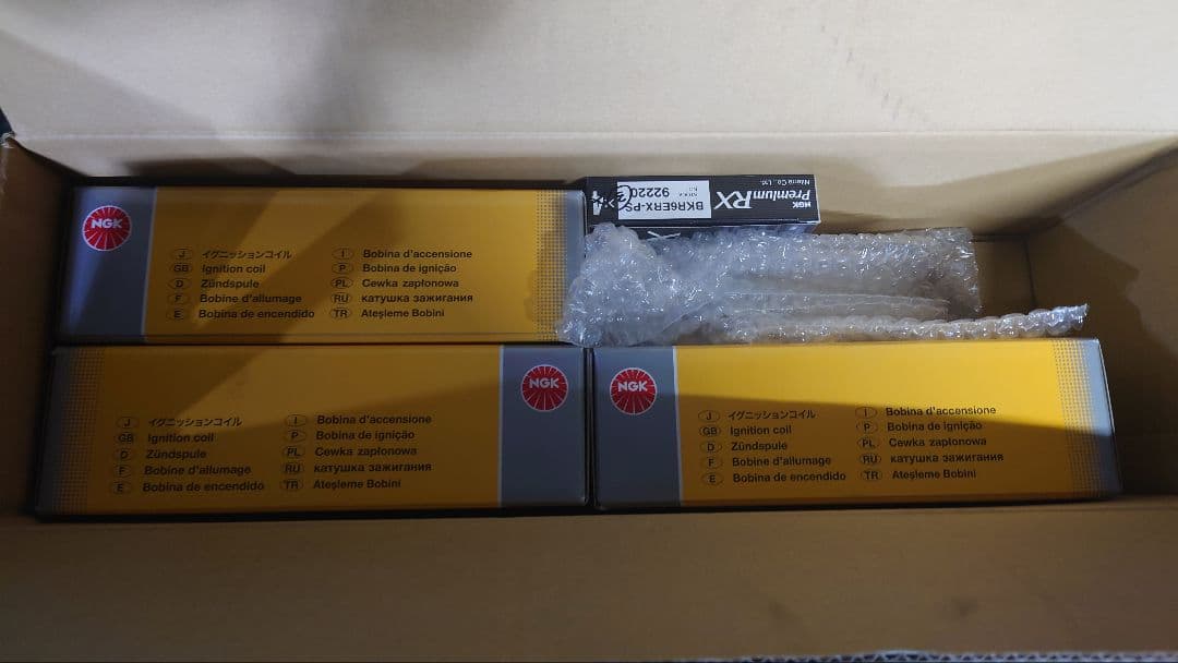 アクティ HA8 HA9 NGKプラグイグニッションコイル