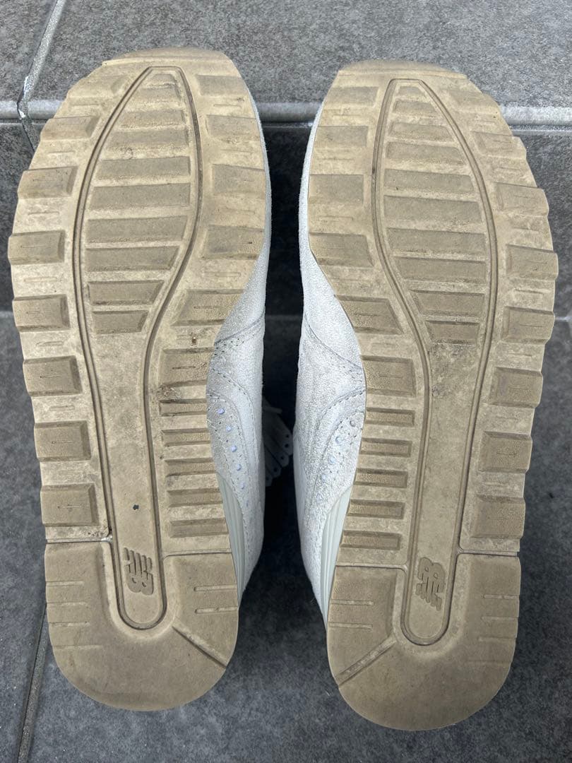 ニューバランス タッセルスニーカー スエード 24cm