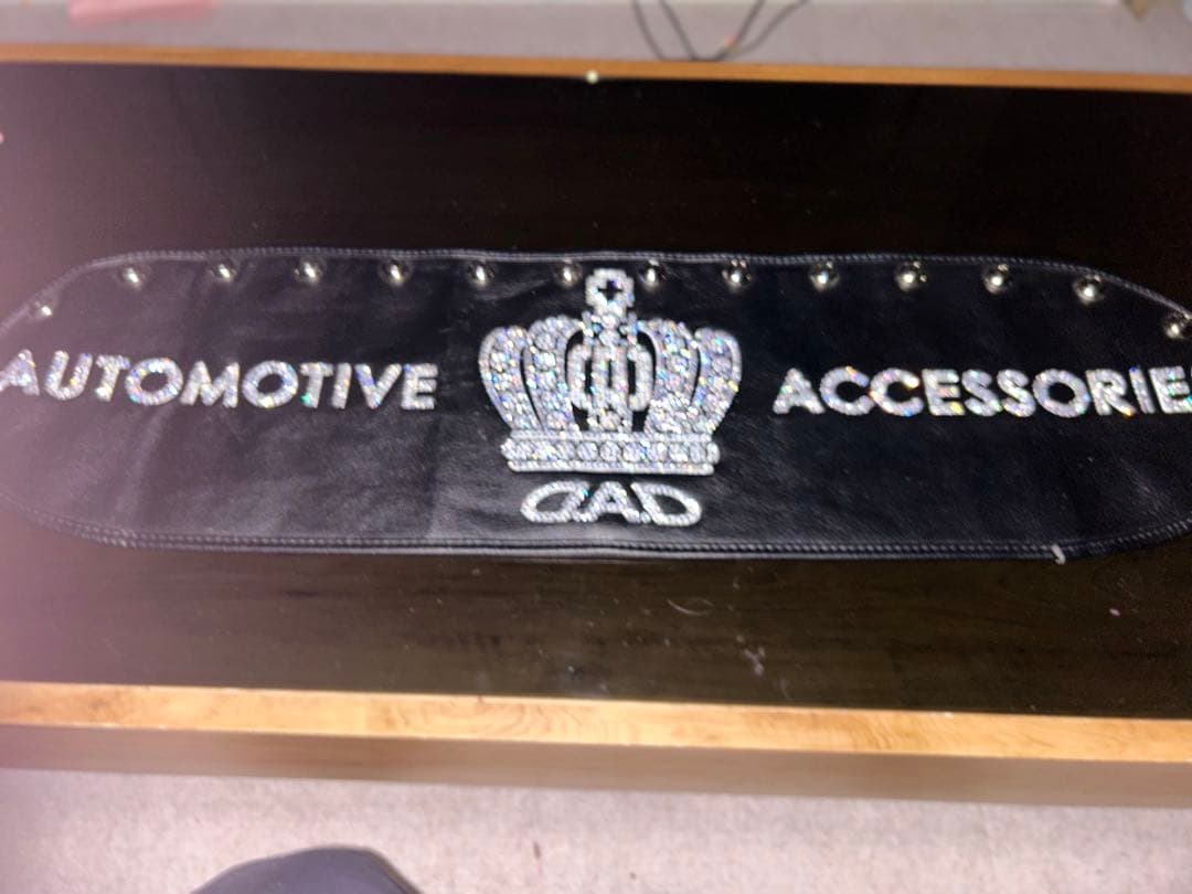 DADダッシュマット　ストーン加工スタッズ付き