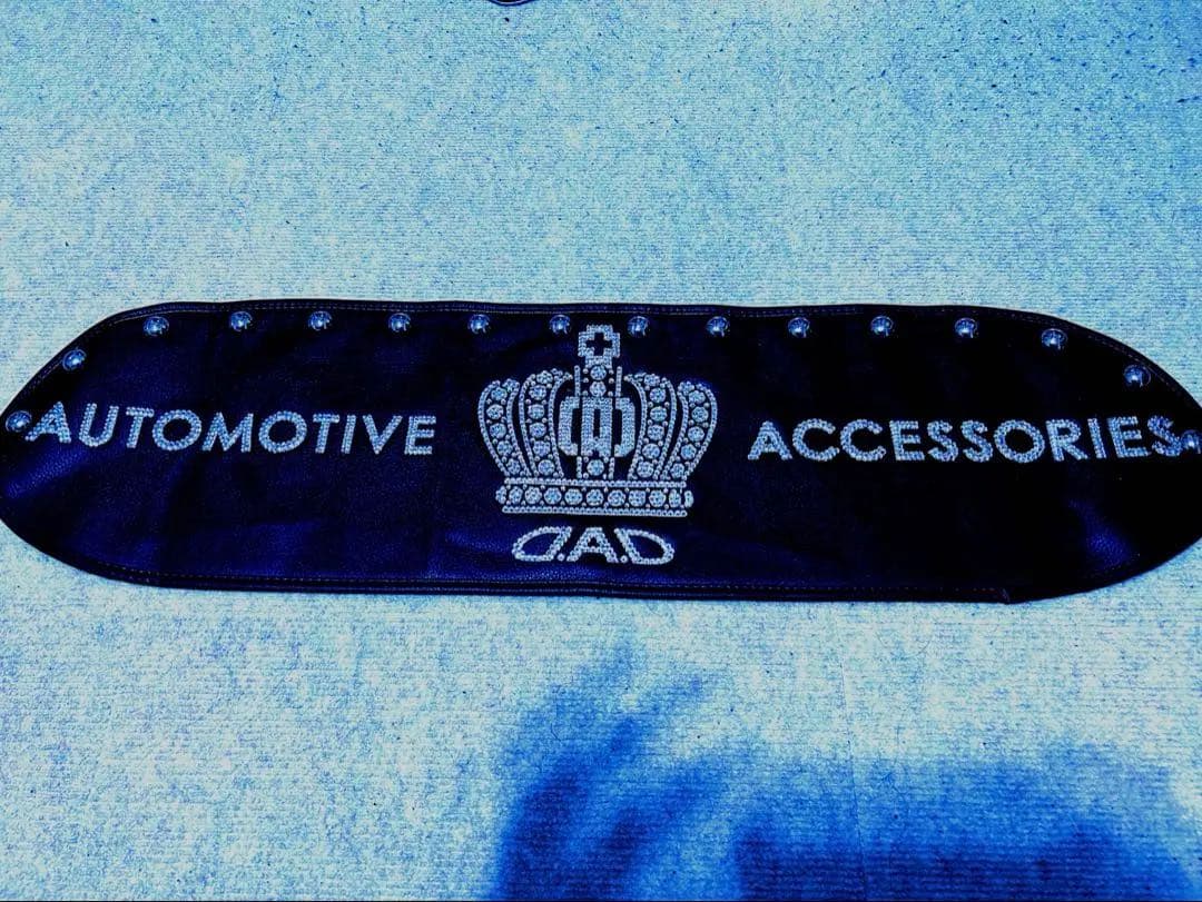 DADダッシュマット　ストーン加工スタッズ付き