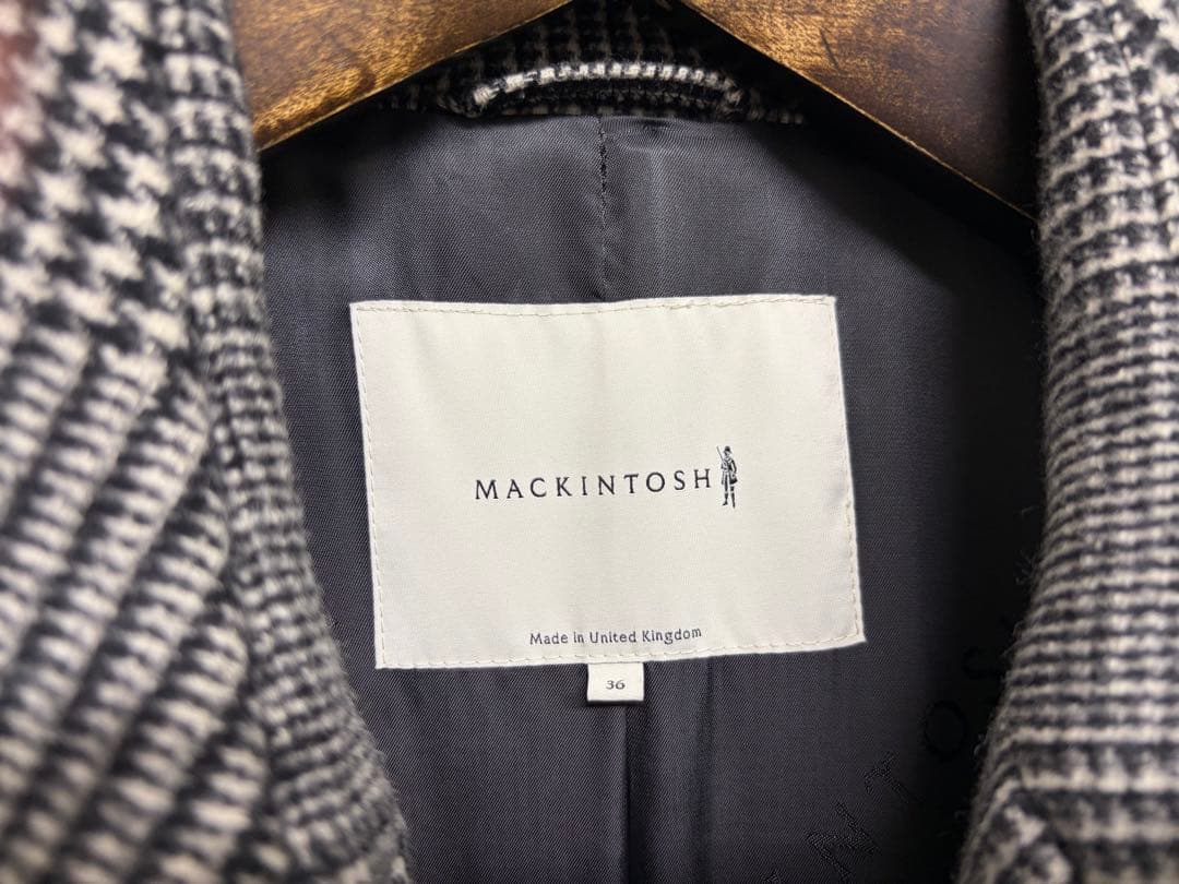 MACKINTOSH マッキントッシュ コート 36 ショート丈 英国製