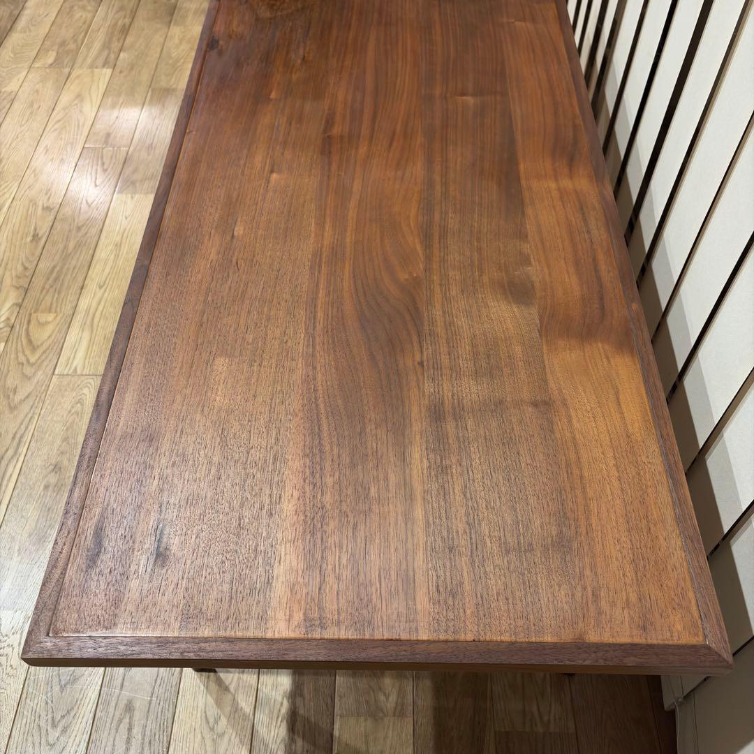 関家具　天然木　センターテーブル　コーヒーテーブル　アイアン　北欧　ナチュラル