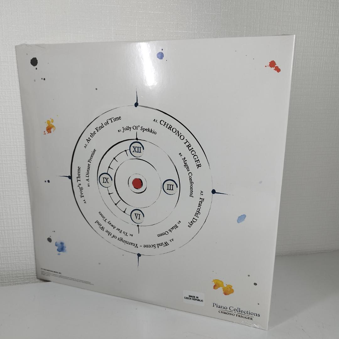 クロノトリガー ピアノセレクション レコード 海外販売 モノクロ 新品 I38q