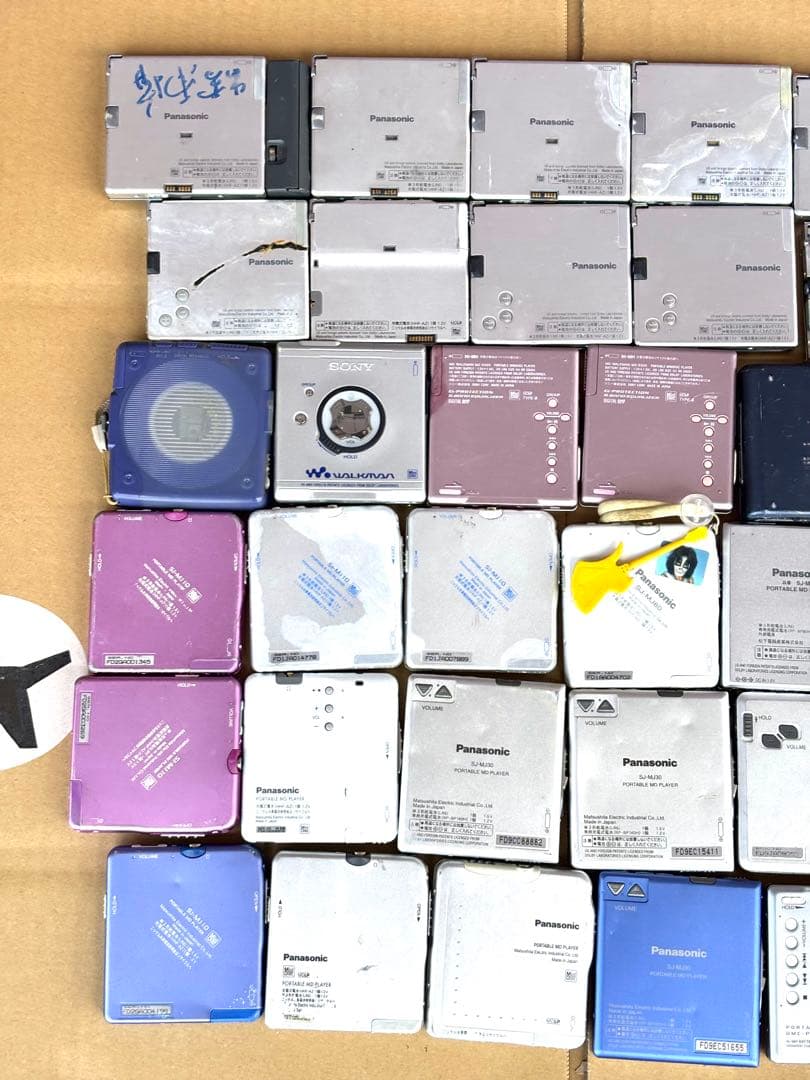 MDプレーヤー ジャンク品 42台 まとめセット