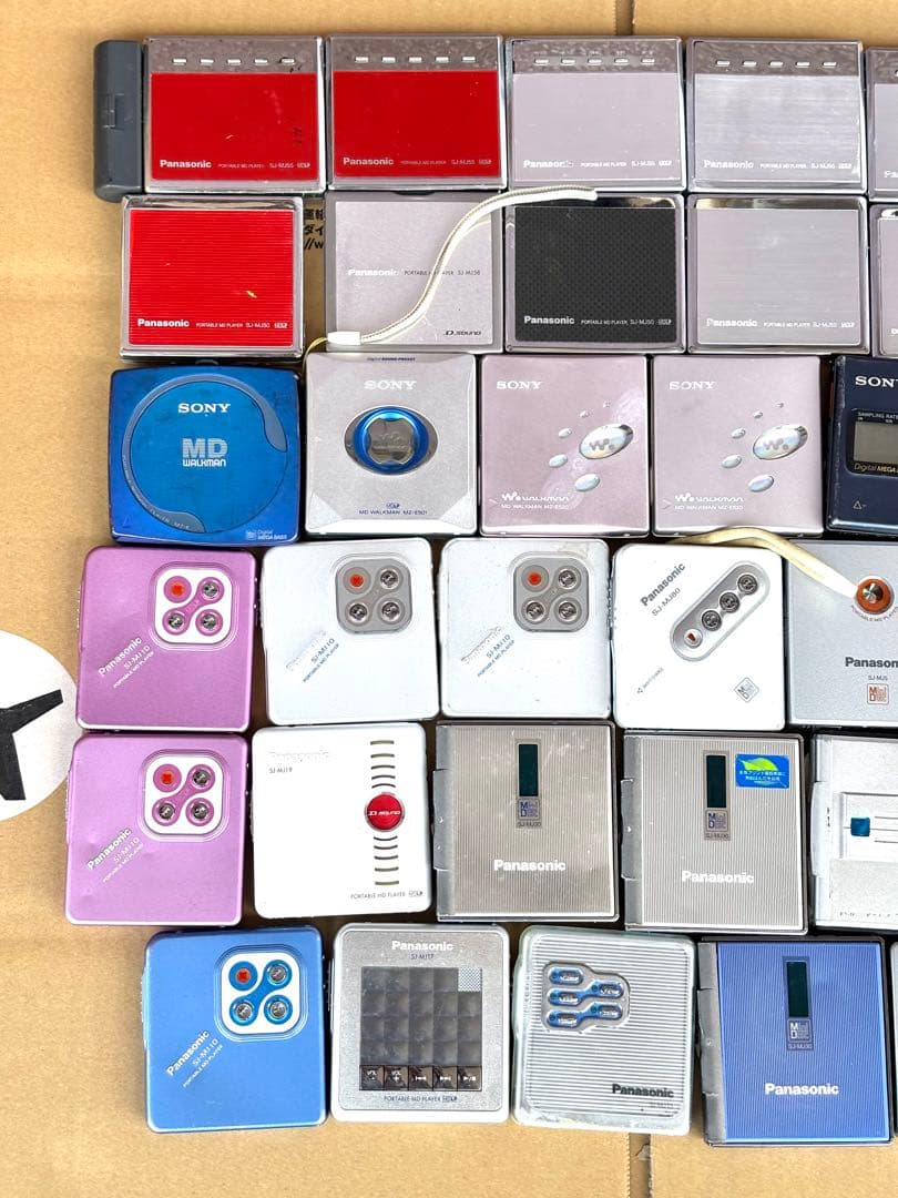 MDプレーヤー ジャンク品 42台 まとめセット