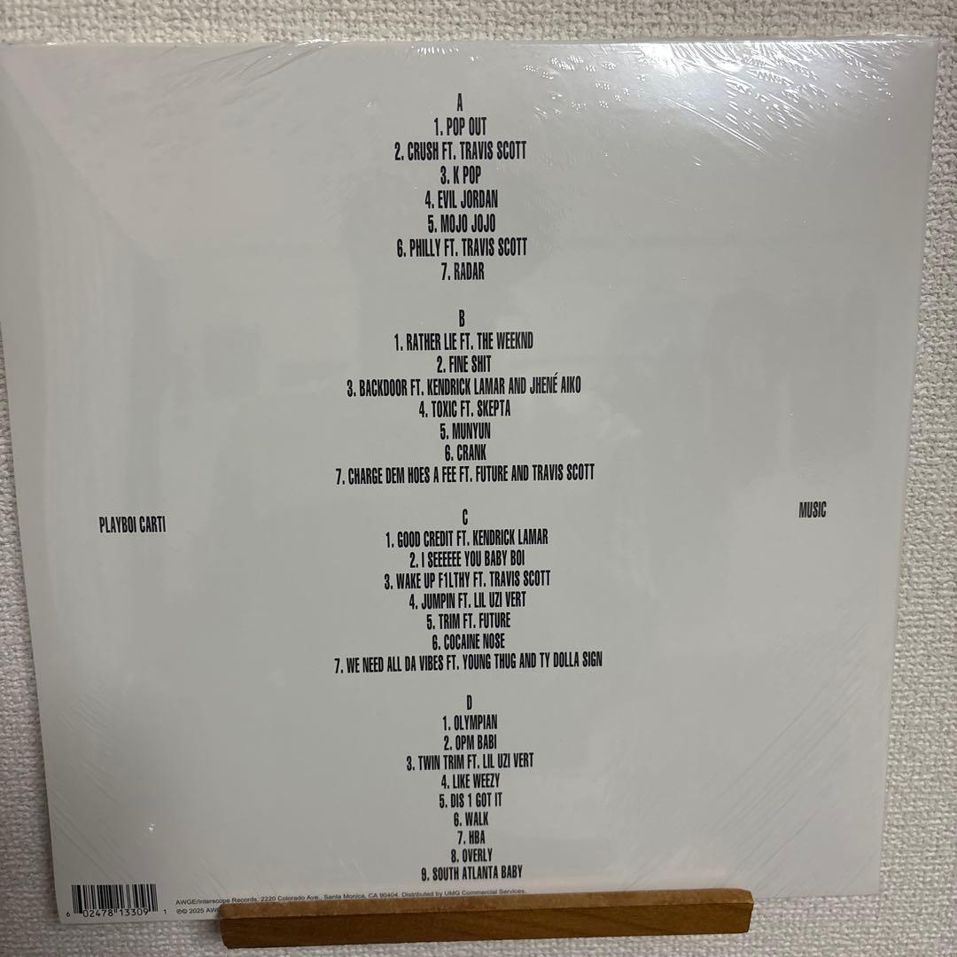 playboi carti I AM MUSIC レコード