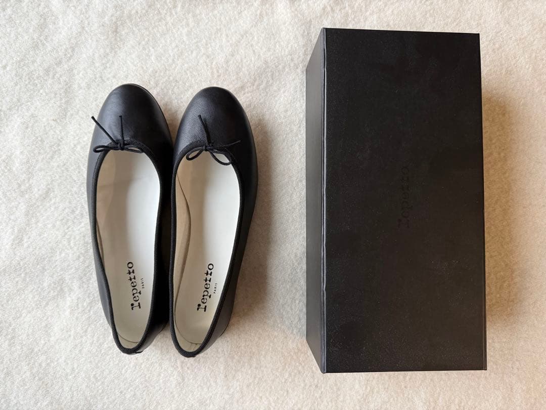 新品未使用Repetto レペットCENDRILLONEHバレエシューズ 黒41