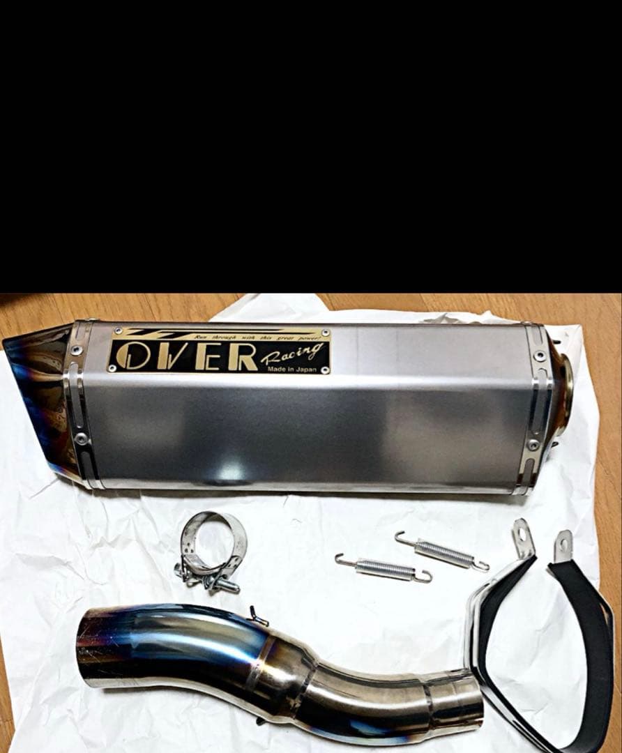 cbr250rr OVERRacingTTFormulaRSスリップオンマフラー
