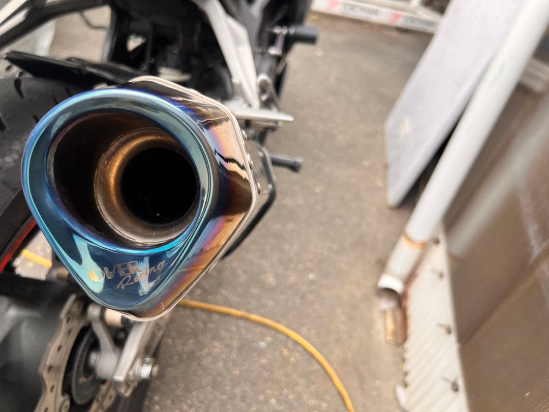 cbr250rr OVERRacingTTFormulaRSスリップオンマフラー