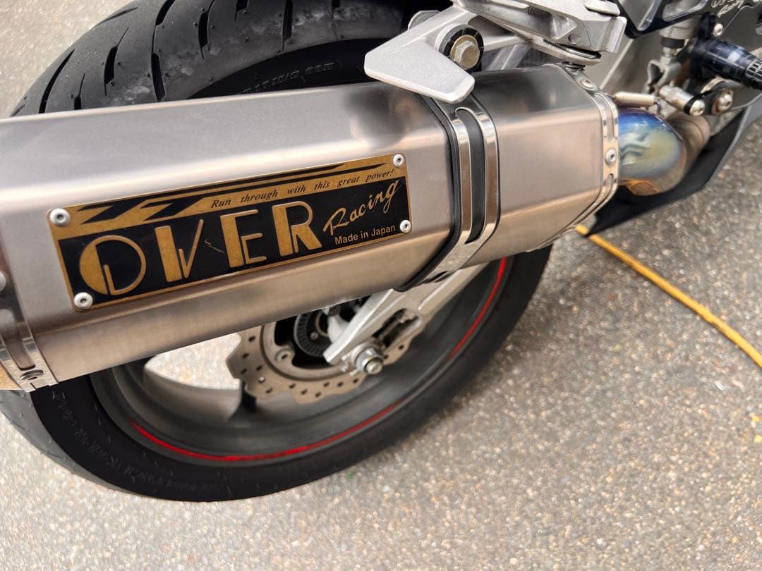 cbr250rr OVERRacingTTFormulaRSスリップオンマフラー