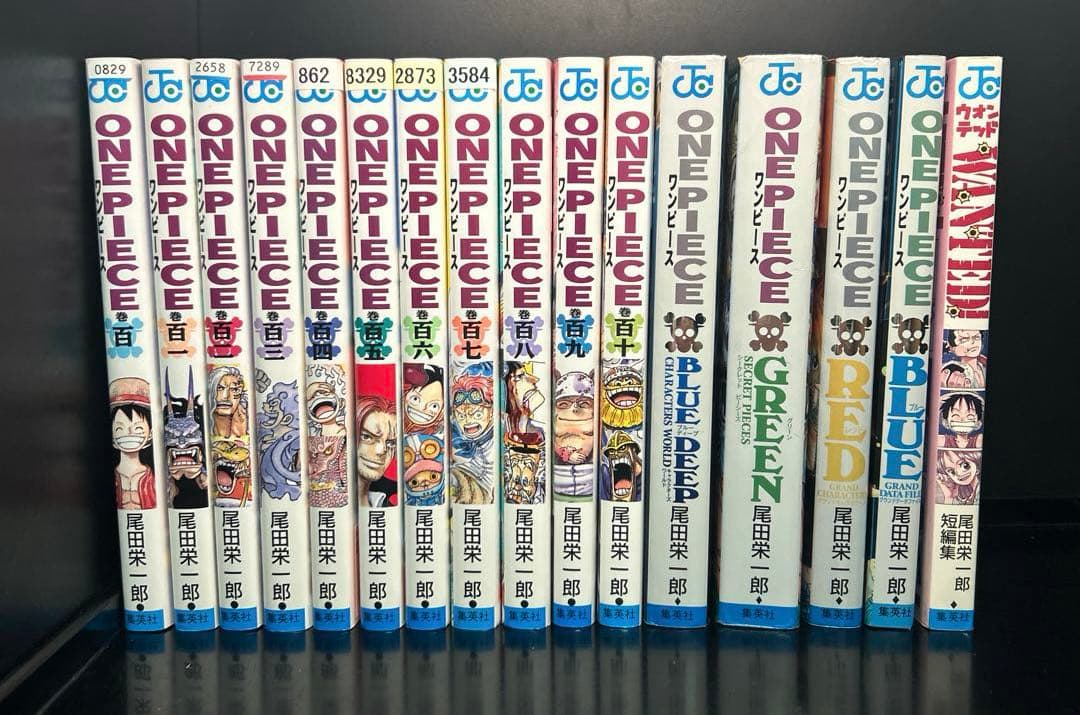 ▼全巻▲ONE PIECE 全110巻+関連書籍5冊 レンタルアップ品