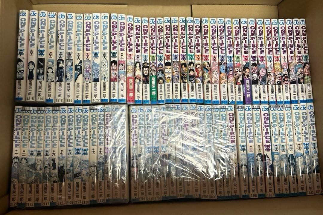 ▼全巻▲ONE PIECE 全110巻+関連書籍5冊 レンタルアップ品