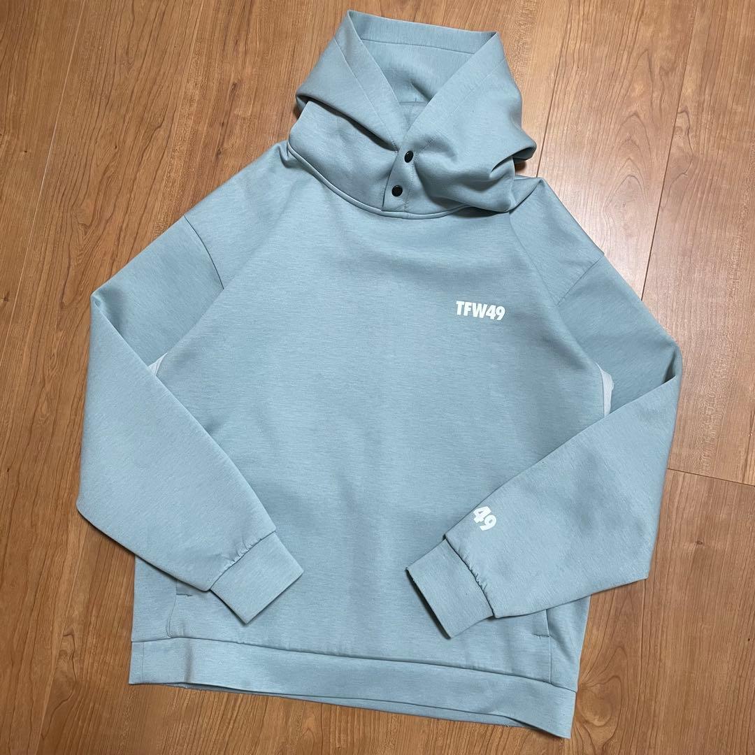 TFW49 パーカー　ブルー　L ゴルフ　トレーナー　スウェット