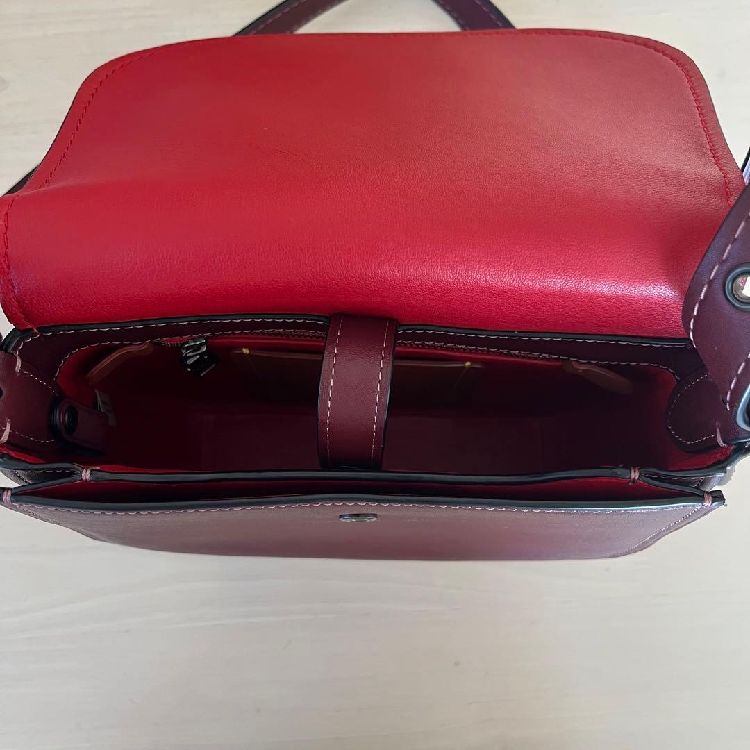 COACH コーチ 20115 ショルダーバッグ グラブタンレザー ポシェット