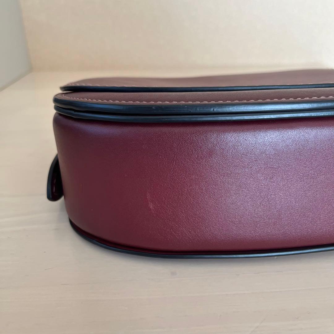 COACH コーチ 20115 ショルダーバッグ グラブタンレザー ポシェット