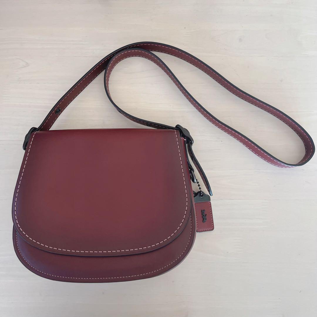 COACH コーチ 20115 ショルダーバッグ グラブタンレザー ポシェット