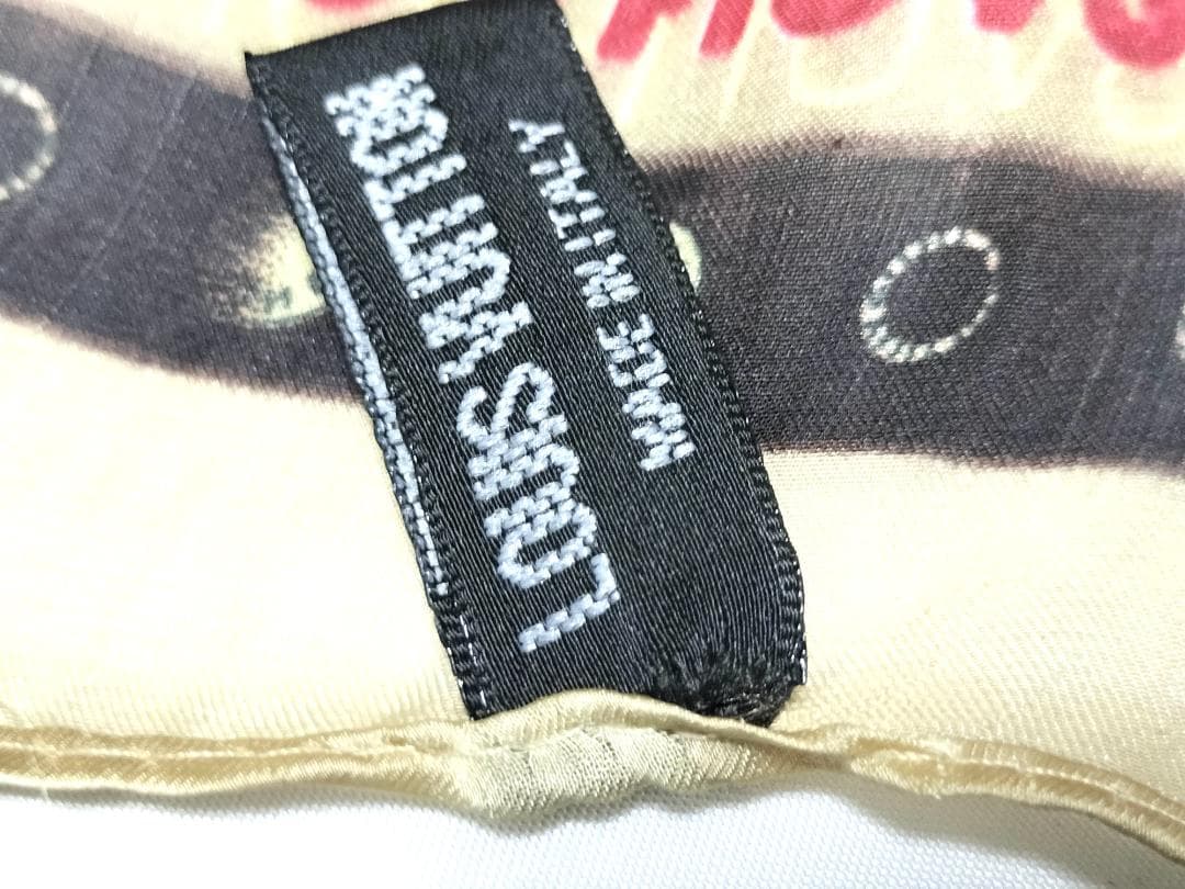 BEERBOY モングラム スカーフ ショール 大判 180-88 cm