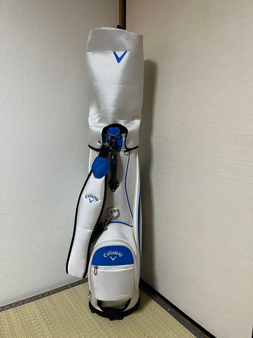 Callaway キャディバッグ ホワイト ブルー